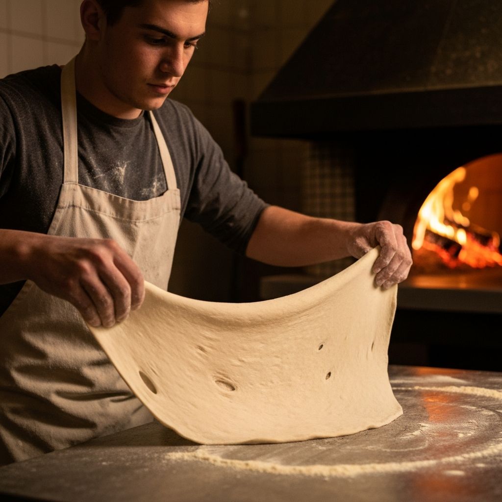 Hand-Tossed Dough